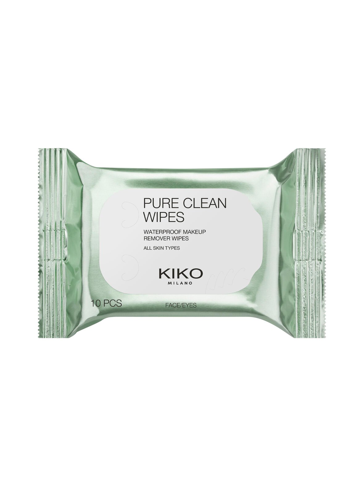 KIKO Milano Pure clean wipes -puhdistusliinat, 10 kpl pakkaus