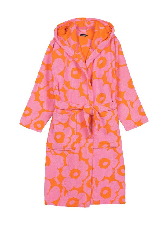 Marimekko - Pieni Unikko -kylpytakki - 230 ORANGE, PINK | Stockmann - photo 1
