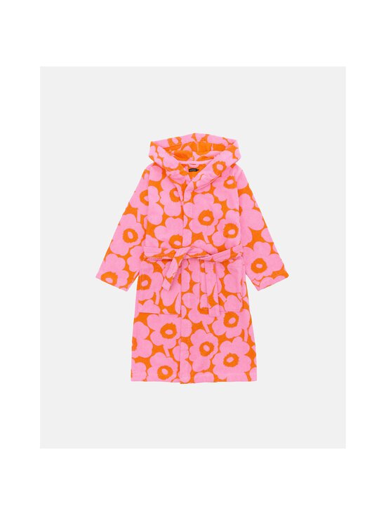 Marimekko - Pieni Unikko -kylpytakki - 230 ORANGE, PINK | Stockmann - photo 2
