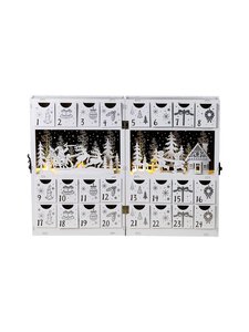 Airam - Ziemassvētku kalendārs ar LED - WHITE | Stockmann