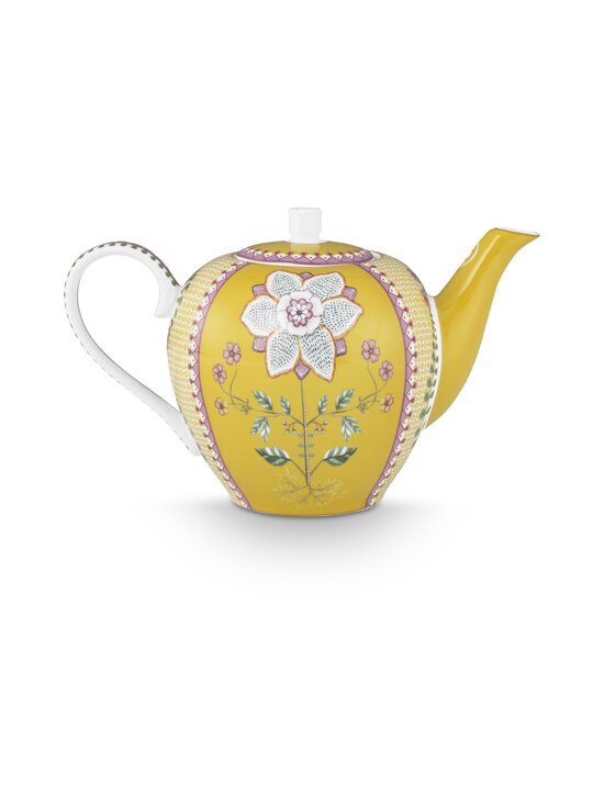 PIP Studio - Lily & Lotus Tiles -teekannu 1,6 l - YELLOW | Stockmann - photo 2