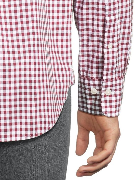 GANT - Classic Poplin Gingham -paita - 638 WINE RED - photo 6 GANT - Classic Poplin Gingham -paita - 638 WINE RED | Stockmann - photo 6