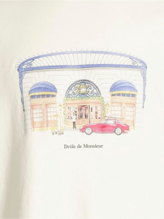 Drôle de Monsieur - Le T-shirt Drôle Palace t-paita - OFF WHITE | Stockmann - photo 4