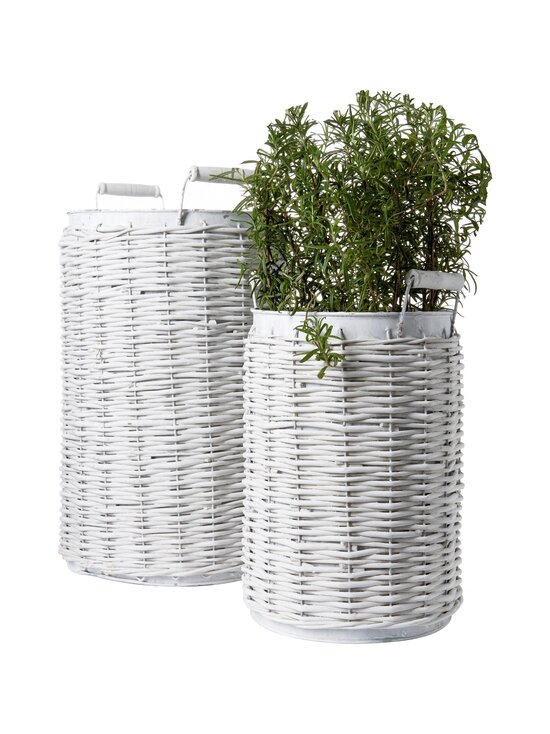 Jana Basket With Zink -ruukku