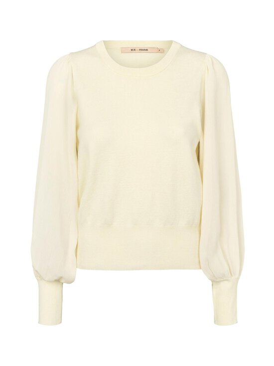 RUE de FEMME - Katrica o-neck -neulepusero - 01 WHITE | Stockmann - photo 1