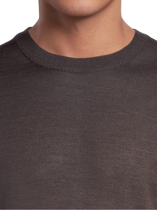 Oscar Jacobson - Kudum Miguel Roundneck - 519 BROWN FLANNEL | Stockmann - photo 4