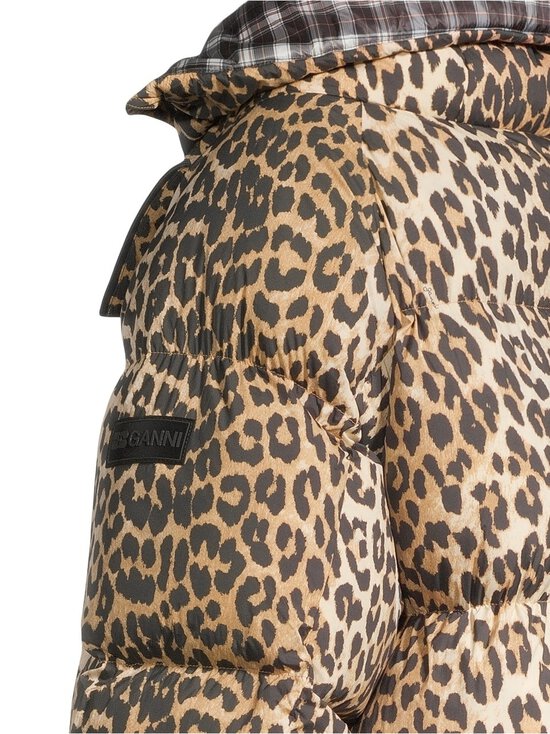 Ganni - Future Nylon Printed Quilt -toppatakki - NULL ALMOND MILK | Stockmann - photo 5