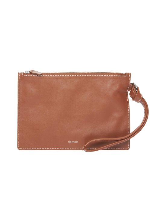LIÉ STUDIO - Charlie Clutch ādas soma - TOFFEE BROWN | Stockmann - photo 1
