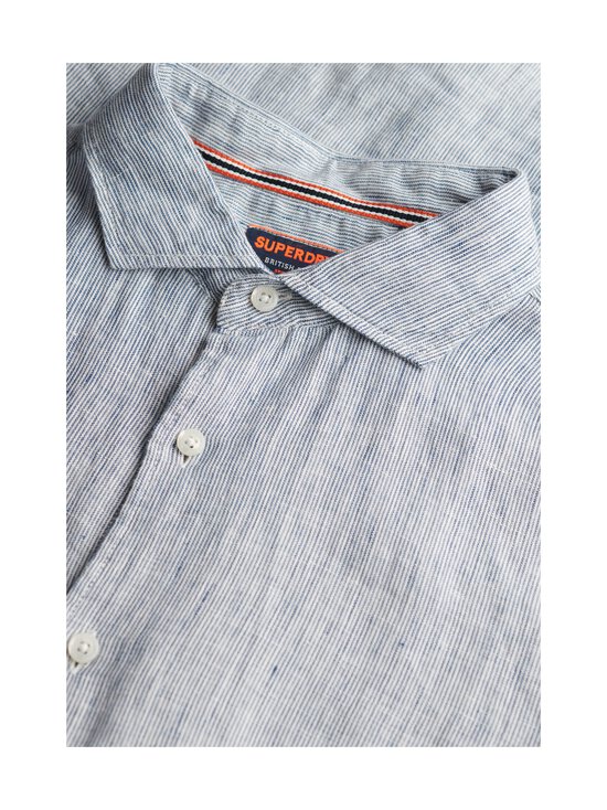 Superdry - Vacation lina krekls ar apkakli - F5B NAVY TICKING LINEN - photo 5 Superdry - Vacation lina krekls ar apkakli - F5B NAVY TICKING LINEN | Stockmann - photo 5