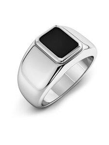 Edblad - Phoenix gredzens - SILVER/BLACK | Stockmann