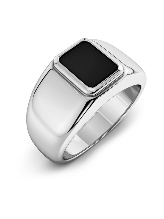 Edblad - Phoenix gredzens - SILVER/BLACK | Stockmann - photo 1