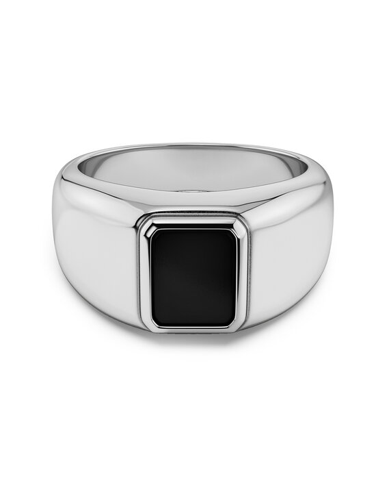 Edblad - Phoenix gredzens - SILVER/BLACK | Stockmann - photo 2
