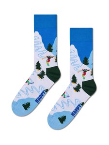 Happy Socks - Slalom-sukat - 1000 WHITE Happy Socks - Slalom-sukat - 1000 WHITE | Stockmann