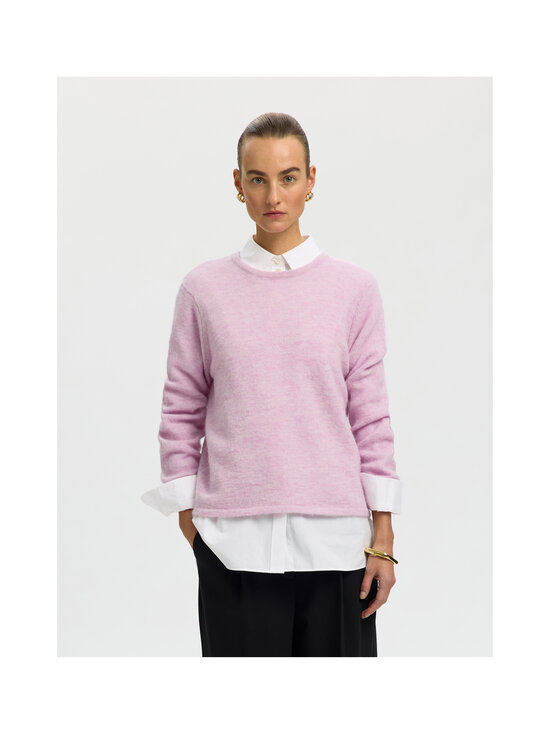 Selected - SlwLulu-neulepusero - WINSOME ORCHID DETAIL:MELANGE | Stockmann - photo 2