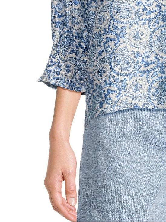 NOOM - Pluus Morgan - BLUE ORNAMENT PRINT | Stockmann - photo 5