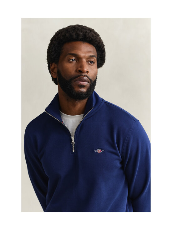 GANT - Regular Shield Half Zip džemperis - 432 RICH NAVY | Stockmann - photo 4