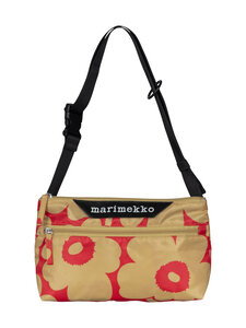Marimekko - Kott Neat Crossbody Unikko S - 830 LIGHT BROWN RED | Stockmann