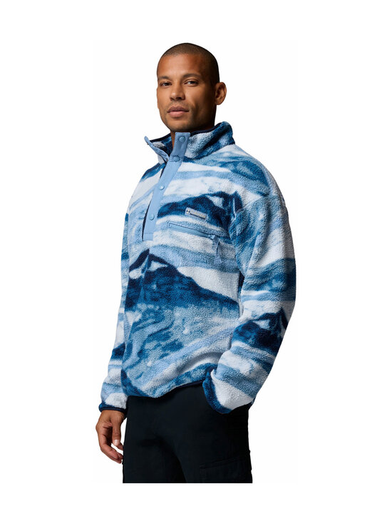 Columbia - Helvetia II Printed Half Snap -fleecepaita - 447 RAINY DAY SUMMITS | Stockmann - photo 1