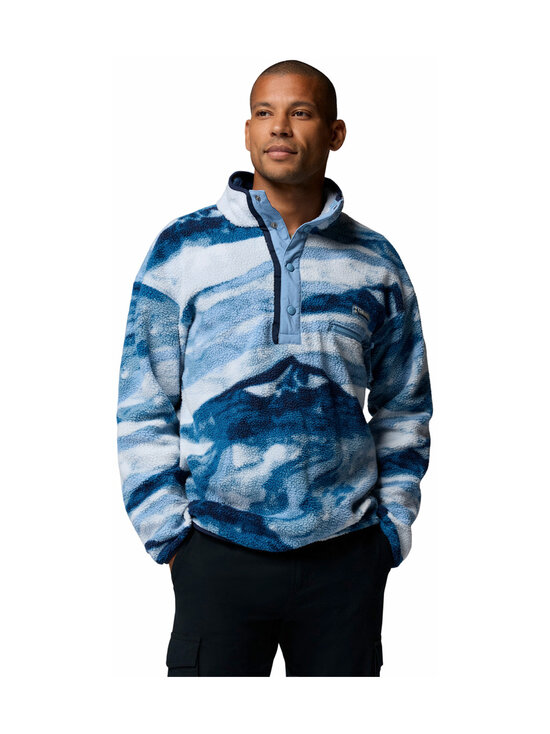Columbia - Helvetia II Printed Half Snap -fleecepaita - 447 RAINY DAY SUMMITS | Stockmann - photo 2