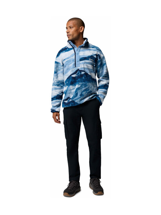 Columbia - Helvetia II Printed Half Snap -fleecepaita - 447 RAINY DAY SUMMITS | Stockmann - photo 4
