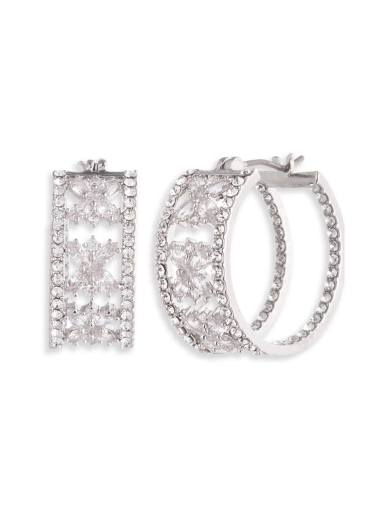 Cubic Zirconia Hoops auskari