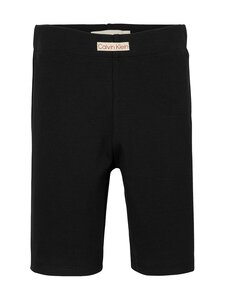 Calvin Klein Kids - Ribbirakenteiset pyöräilyshortsit - BEH CK BLACK | Stockmann