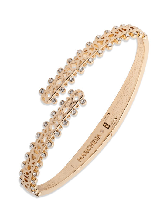 Marchesa - Bypass Cuff rokassprādze - GLD/ CRY | Stockmann - photo 1