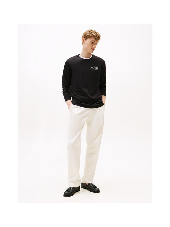 Tommy Hilfiger - Stack trikotāžas krekls - BDS BLACK - photo 2 Tommy Hilfiger - Stack trikotāžas krekls - BDS BLACK | Stockmann - photo 2