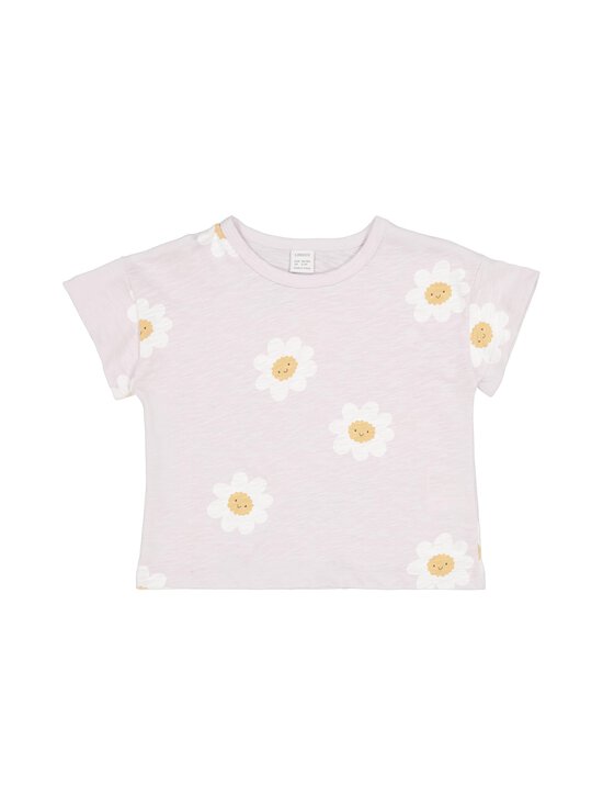 Lindex - Cropped Flower Print t-krekls - 9959 LIGHT DUSTY LILAC - photo 1 Lindex - Cropped Flower Print t-krekls - 9959 LIGHT DUSTY LILAC | Stockmann - photo 1
