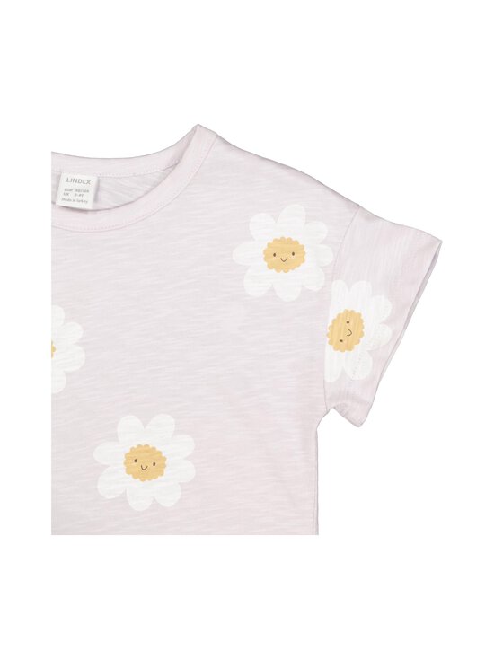 Lindex - Cropped Flower Print t-krekls - 9959 LIGHT DUSTY LILAC - photo 3 Lindex - Cropped Flower Print t-krekls - 9959 LIGHT DUSTY LILAC | Stockmann - photo 3