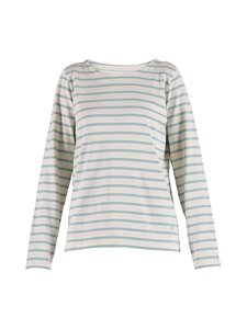 BLUE - Donna Striped -trikoopaita - ECRU W/ AQUA | Stockmann