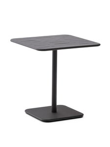 Kave Home - Brai-ruokapöytä tummanharmaa 70 x 70 cm - GREY | Stockmann