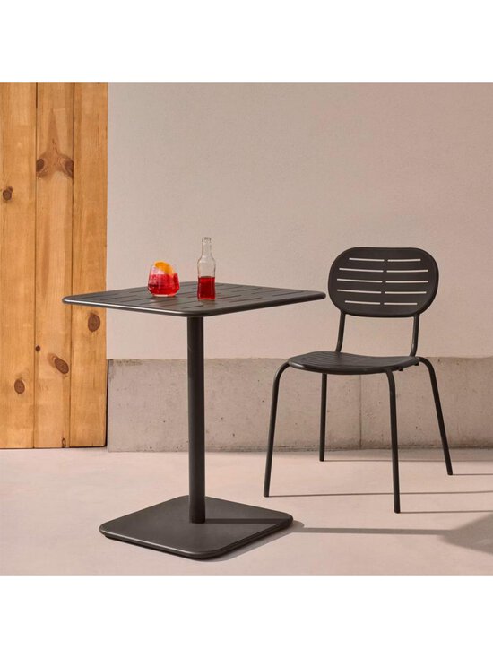 Kave Home - Brai-ruokapöytä tummanharmaa 70 x 70 cm - GREY | Stockmann - photo 3