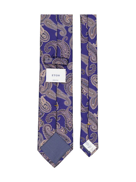 Eton - Paisley-silkkisolmio - 24 MID BLUE | Stockmann - photo 2