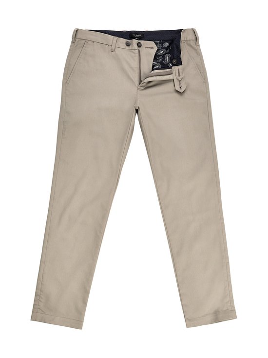Smile Slim Fit Satin Finish Chinos -chinot