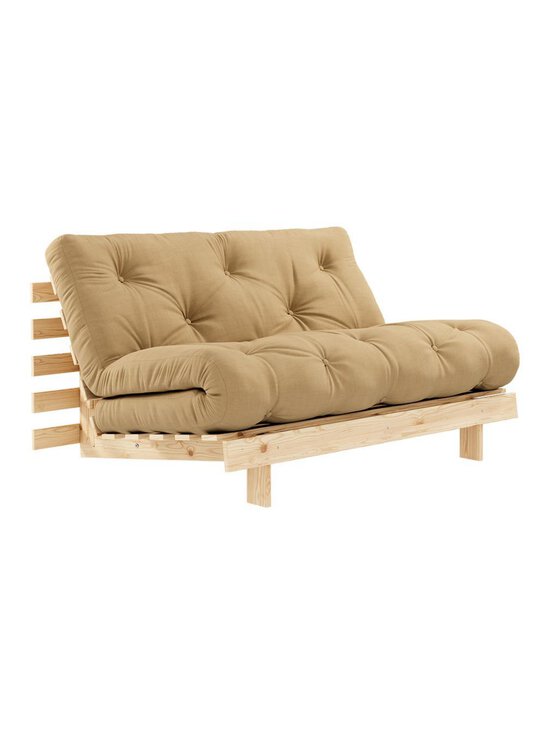 Karup - Roots-futonsohva wheat beige / mänty L 140 cm - BEIGE | Stockmann - photo 1