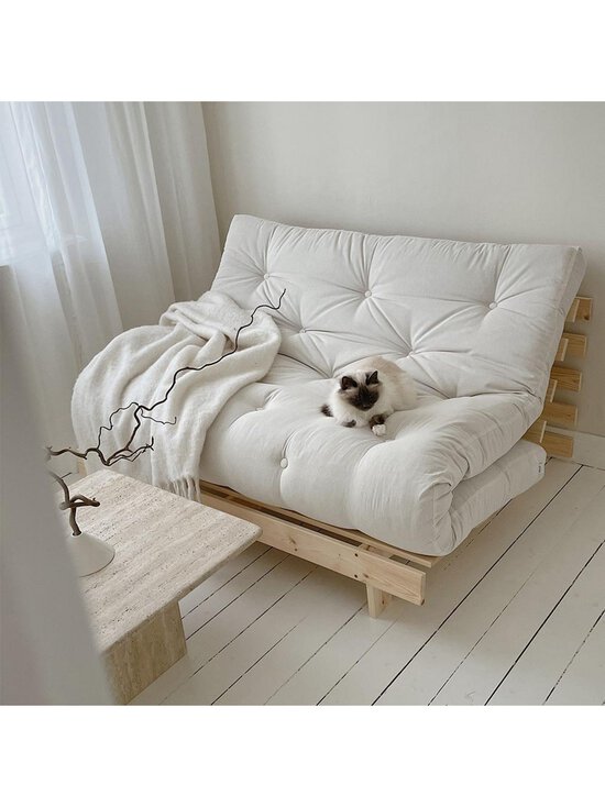 Karup - Roots-futonsohva wheat beige / mänty L 140 cm - BEIGE | Stockmann - photo 9