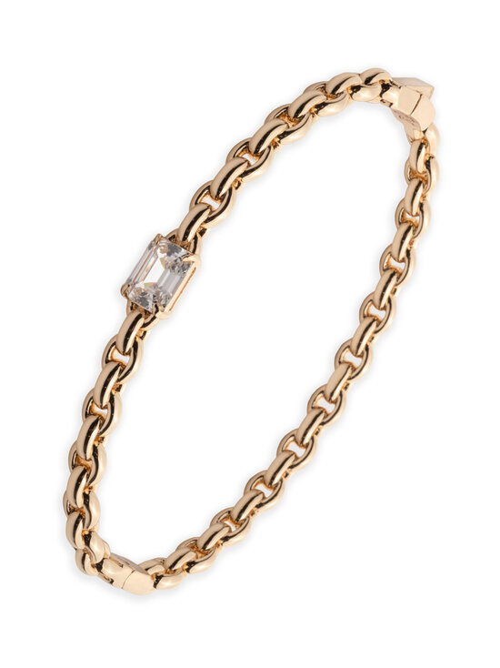 Lauren Ralph Lauren - Marisol Cable -messinkinen rannekoru - GLD/CRY | Stockmann - photo 1