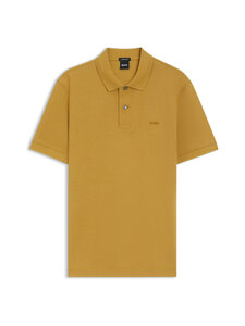 BOSS - Pallas Jersey -pikeepaita - GOLD | Stockmann