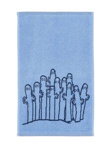 Moomin Arabia - Hattivatit-käsipyyhe 30 x 50 cm - BLUE | Stockmann
