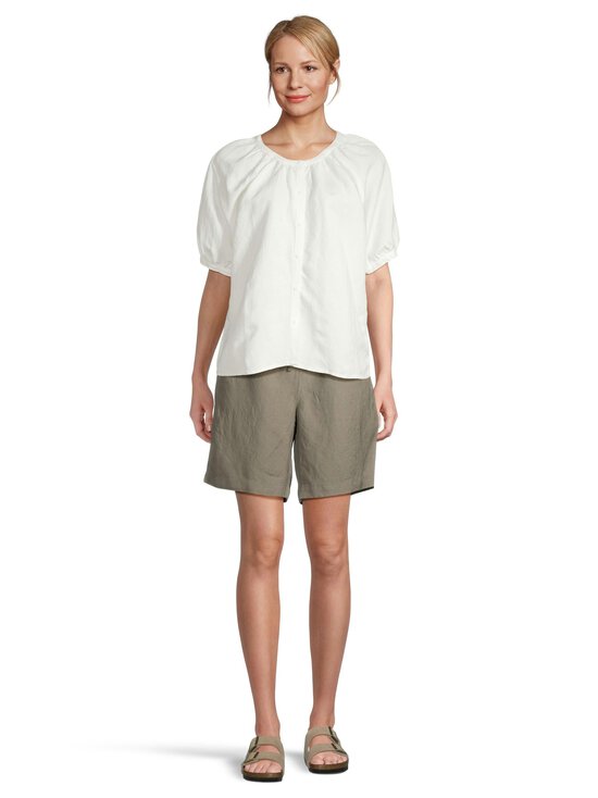 NOOM - Tiia-pellavasekoitepaita - WHITE | Stockmann - photo 2