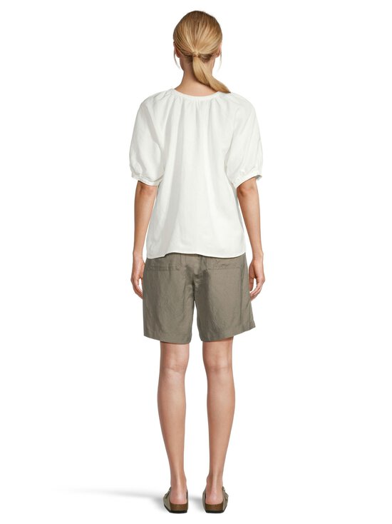 NOOM - Tiia-pellavasekoitepaita - WHITE | Stockmann - photo 3