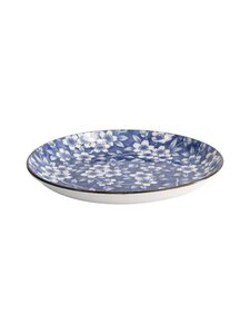 Tokyo Design Studio - Sakura porcelāna šķīvis ø 21,5 cm - BLUE/WHITE Tokyo Design Studio - Sakura porcelāna šķīvis ø 21,5 cm - BLUE/WHITE | Stockmann