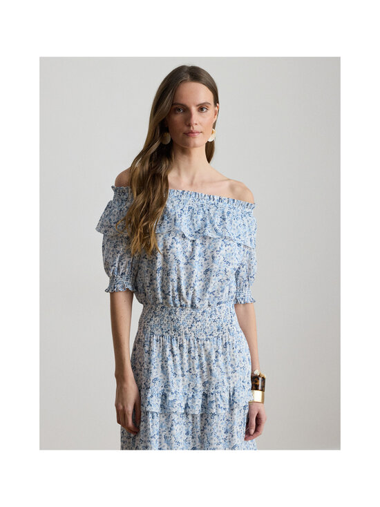 Lauren Ralph Lauren - Mekko - WHITE/BLUE | Stockmann - photo 4
