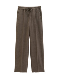 Marc O'Polo - Woven Jogger -housut - 1545 DARK BROWN_MULTI_03 | Stockmann