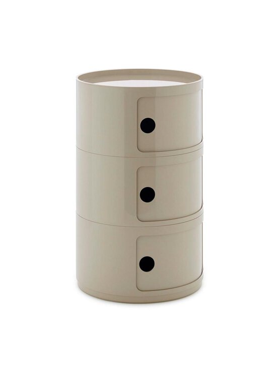 Kartell - Componibili Big -säilytyskaluste 3-osainen dove grey - GREY | Stockmann - photo 3