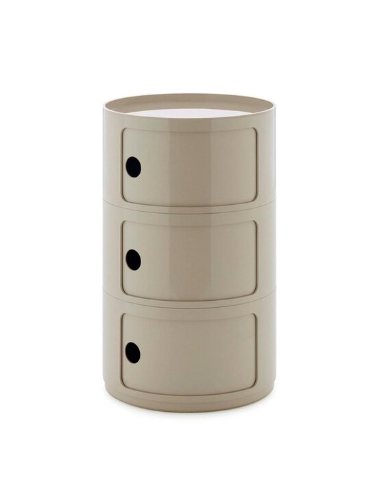 Kartell - Componibili Big -säilytyskaluste 3-osainen dove grey - GREY | Stockmann - photo 1
