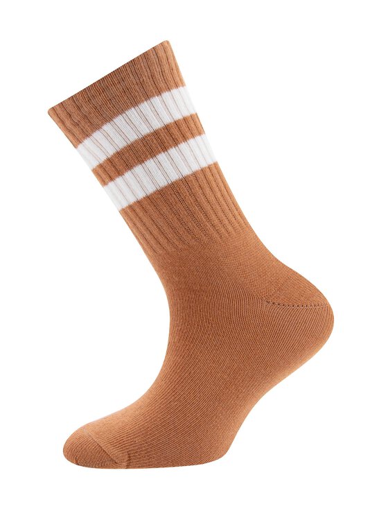Ewers - Tennis Ringel Rippe -sukat 2-pack - 0001 HELL NOUGAT-DUNKEL BEIGE MEL. | Stockmann - photo 3