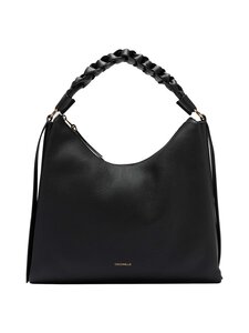Coccinelle - Boheme Grana Double Hobo -nahkalaukku - 374 NOIR/CUIR | Stockmann