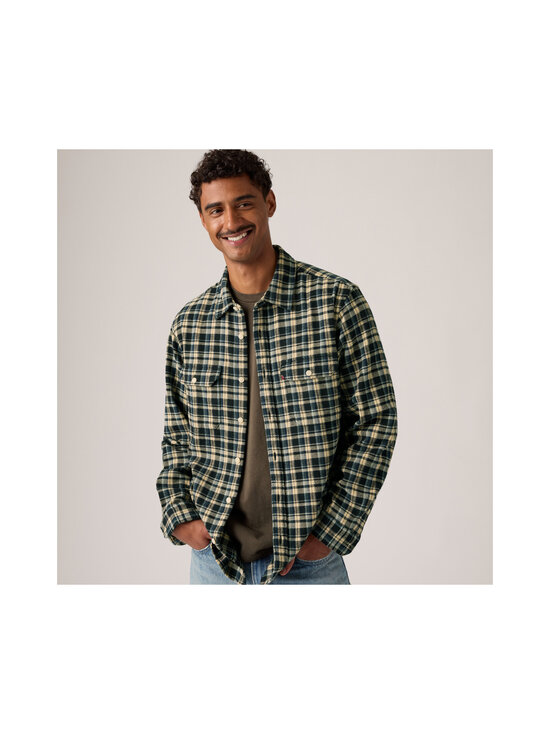 Levi's - Jackson Worker -kauluspaita - 223 BIRK PLAID JET BL | Stockmann - photo 4